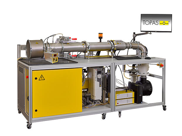 Aerosol-Sensor-Pr&uuml;fstand AFC 135, Vorderansicht