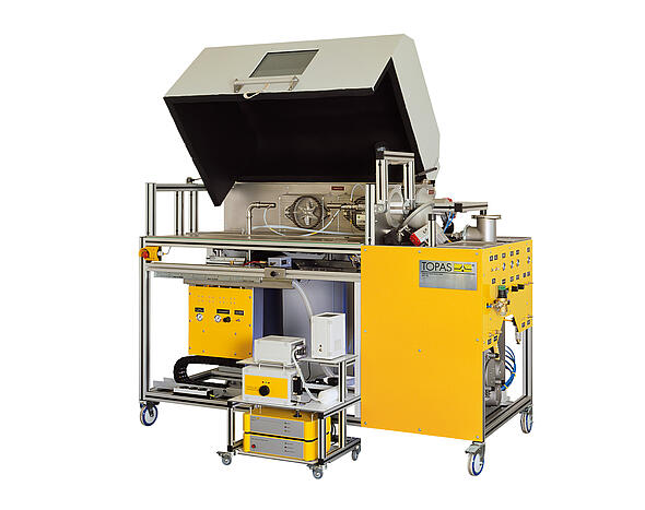 Blow-By-Abscheider-Pr&uuml;fstand SPT 140, Vorderansicht