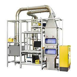 Cabin Air Filter Test System PAF 111, front view