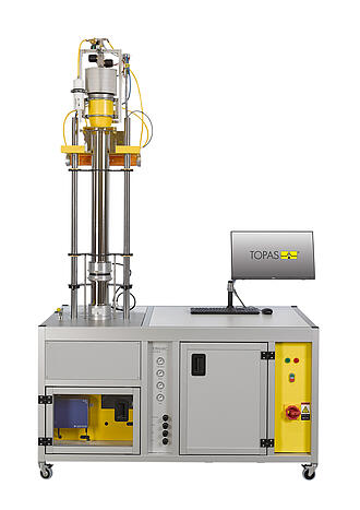 Filtermedien-Pr&uuml;fstand MBP 116, Vorderansicht