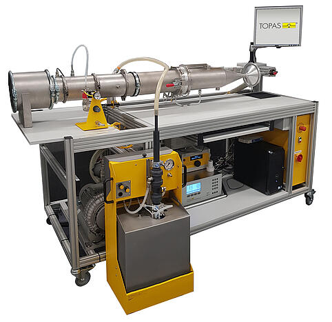 Filtermedien-Pr&uuml;fstand AFC 132, Vorderansicht