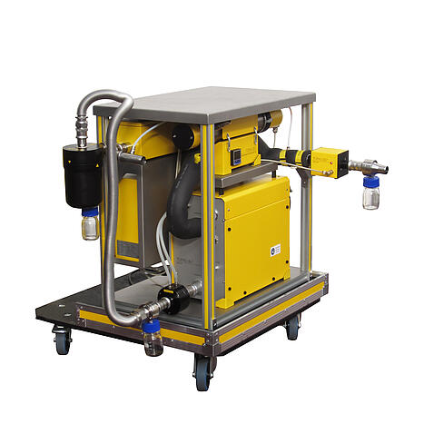 Blow-By-Pr&uuml;fstand BBT 143, Vorderansicht