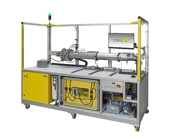 AFC 136 Filter-Element-Pr&uuml;fstand Vorderansicht